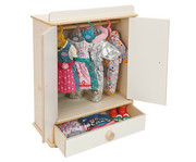 Puppenschrank weiss 2