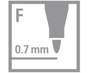 STABILO® Filzstifte Trio A Z 144 Stück 5
