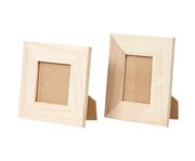Holz Bilderrahmen zum Aufstellen 2 Grössen 80 Stück 2