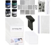 Kreativ Set Gel Druck für 6 Personen 4