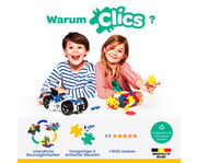 Clics Bausteine Rollerbox 560 teilig 5
