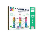 Connetix Kugelbahn Set Regenbogen 114 teilig 1