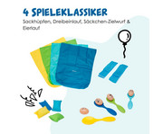 XXL Partyspiele Set mit 5 Spielen & Medaillen 3