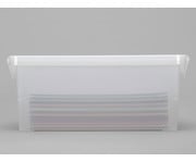 Betzold Aufbewahrungsbox 16 x 39 5 x 27 5 cm DIN A4 weiss transparent aus treeNside Material 3