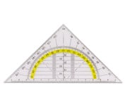 STYLEX Schüler Geodreieck 10 Stück 1
