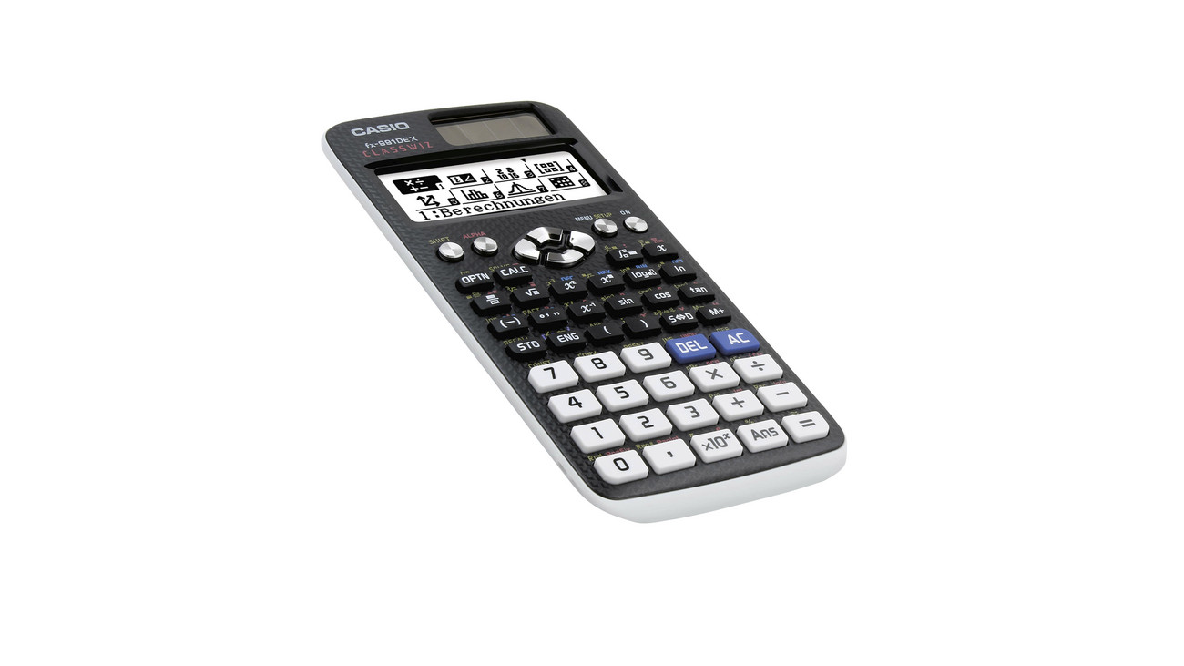 Calculatrice Scientifique Casio FX-991DE X - 696 Fonctions, Écran Haute Résolution, Solaire