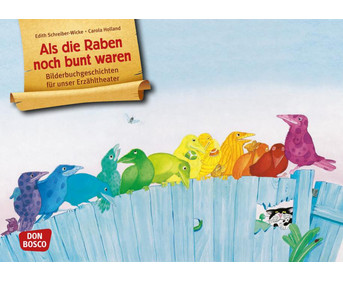 Kamishibai Bildkartenset Als die Raben noch bunt waren