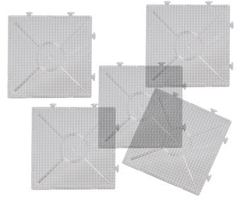 Steckplatten für Midi Bügelperlen quadratisch