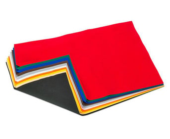 folia Bastelfilz 10 Bogen 10 Farben
