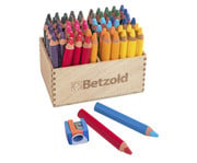 Betzold Super Jumbo Dreikant Farbstifte inkl Spitzer 60 Stück 1