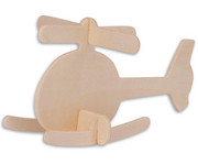 Marabu 3 D Puzzle aus Holz: Hubschrauber und Flugzeug 2