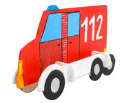 Marabu 3 D Puzzle aus Holz: Polizei und Feuerwehrauto 3