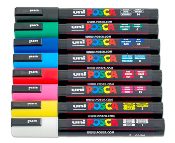 POSCA Grundfarben 8er Set