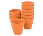 Terracotta Töpfe 10 Stück 1