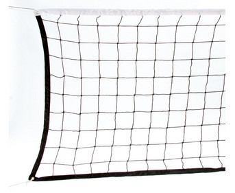 Betzold Sport Volleyball Netz mit Stahlseil