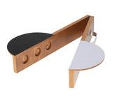 Betzold Sport Starterklappe weiss/schwarz 4