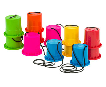 Betzold Laufstelzen Regenbogen Set 6 Stück