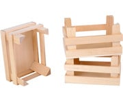 Obstkisten aus Holz 3er Set 2