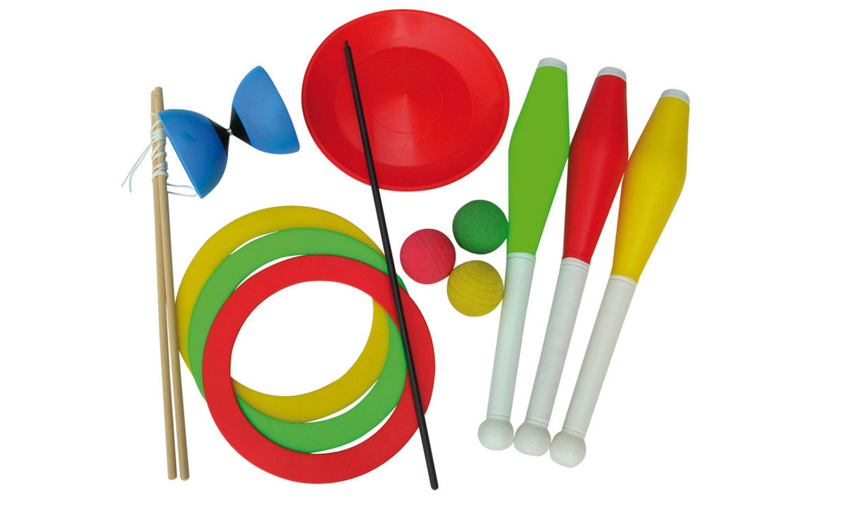Jonglier-Set, 11-teilig