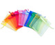 Organzabeutel 12 Stück in Regenbogenfarben 1