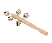 Betzold Holzstab mit 5 Schellen 1
