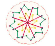 Betzold Fädelkreise 24 Stück Ø 15 cm 4