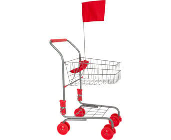 Einkaufswagen für den Kaufladen