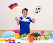 folia Blanko Papierfähnchen rechteckig 20 Stück 6