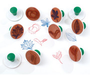 Blätterstempel 10 teilig 1