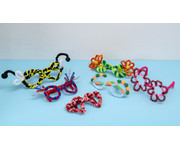 Neon Pompon Bälle 500 Stück 4