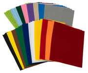 54 Bogen Nadelfilz 18 Farben 1