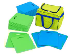 Betzold Sitzunterlagen-Set, inkl. Tasche, 31-teilig