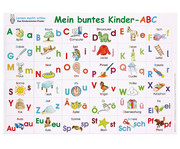 Mein buntes Kinder ABC Poster 1