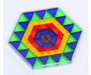 Transparente ECKO Legesteine: kleine Dreiecke 3