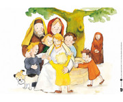 Jesus segnet die Kinder Kamishibai Bildkartenset 2