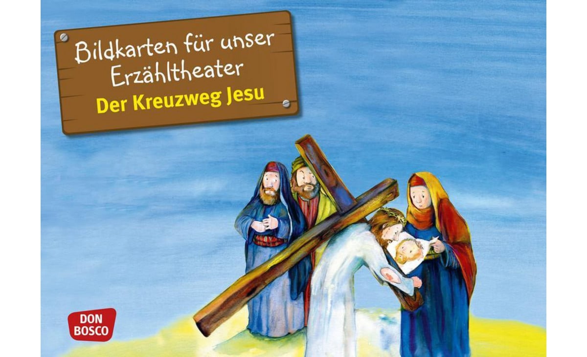 Der Kreuzweg Jesu. Kamishibai-Bildkartenset