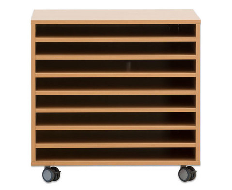 Papierwagen von BETZOLD | Mobil mit 8 Fächern für DIN A2