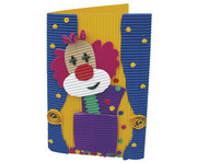 folia Wellpappe 50 x 70 cm 45 Rollen inkl Aufsteller 6