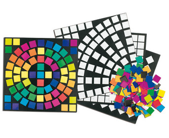 4 000 Spektrum Papier Mosaik Plättchen