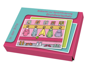In der Kita Sprachförderung mit Bildkarten