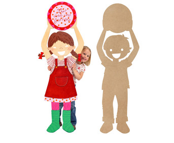 Betzold Kinderschilder zum Selbstgestalten 2er Set