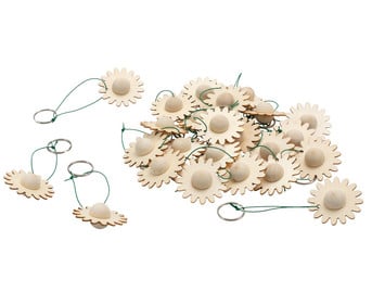 Schlüsselanhänger Blume 24 Stück