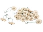 Schlüsselanhänger Blume 24 Stück