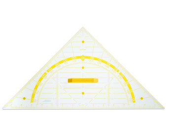 Wandtafel Geodreieck 80 cm