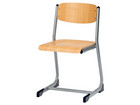 Schülerstuhl (offener Sitzträger) Sitzhöhe 42 cm