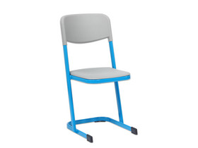 Luftpolster-Schülerstuhl mit U-Fuss, Sitzhöhe 46 cm