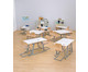 Betzold Schüler Einzeltisch swing Tischplatte 75 x 65 cm 7
