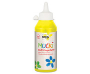 KREUL MUCKI Stoff Fingerfarben 250 ml 6er Set 7