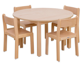 Betzold Möbel Set Rondino Sitzhöhe 34 cm Tischhöhe 58 cm