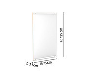 EduCasa Wandspiegel für Podeste 125 x 75cm 3